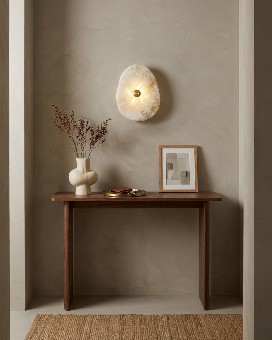 Nivorise aplique de pared alabastro