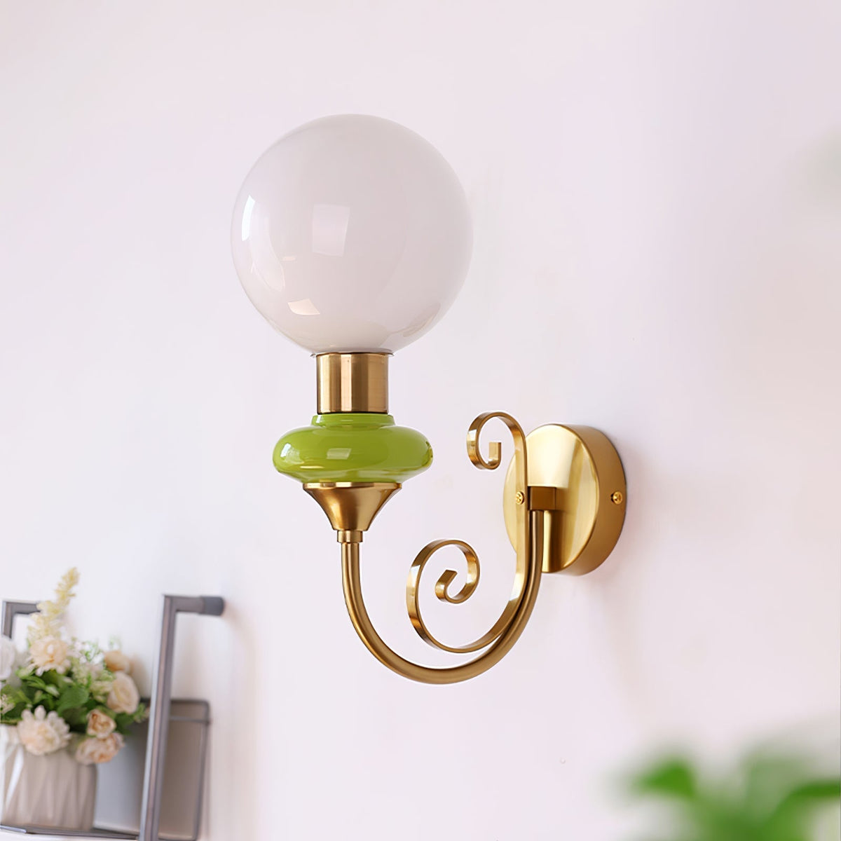 Whirl aplique de pared enchufe-in enchufable