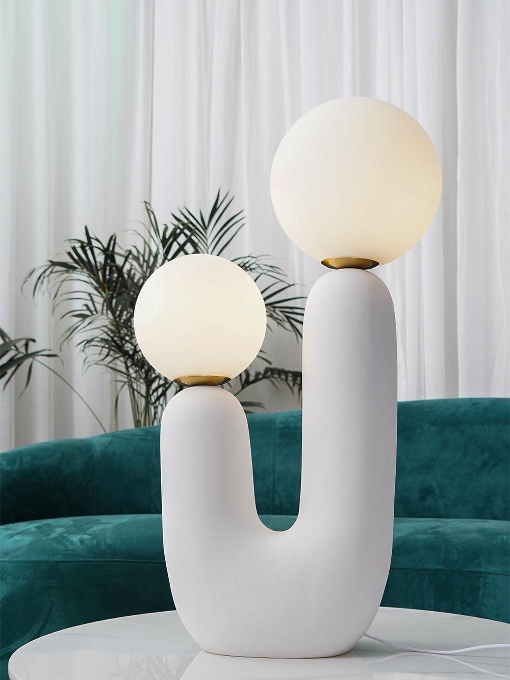 Fayorn lámpara de mesa de cerámica