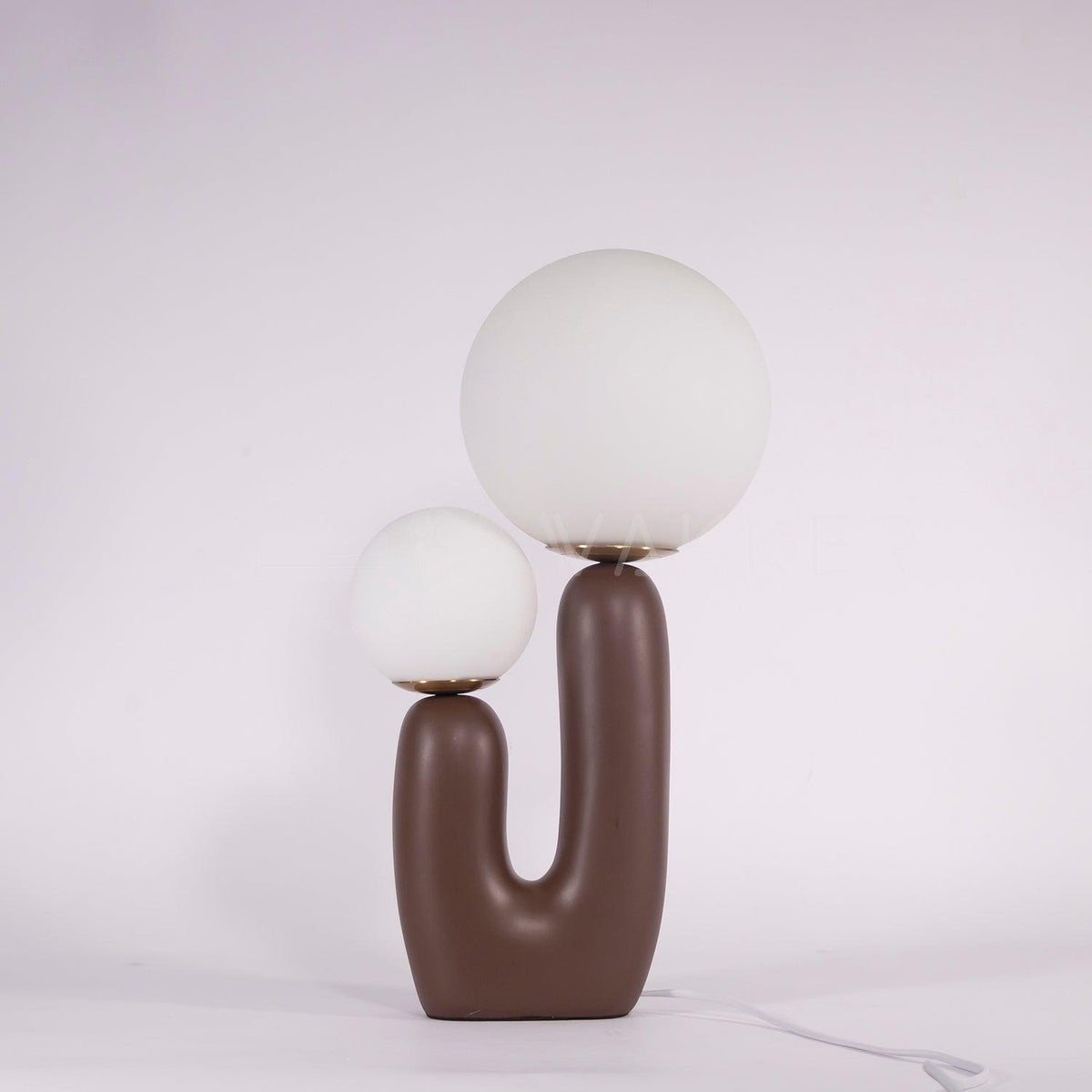 Fenix lámpara de mesa artística de resina