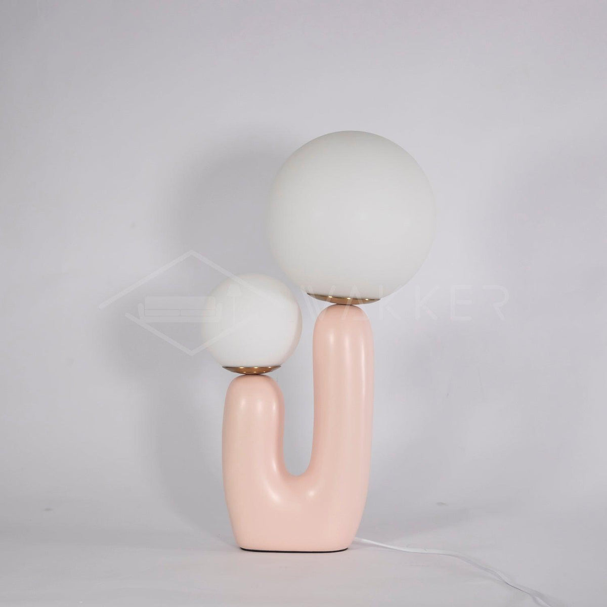 Fenix lámpara de mesa artística de resina