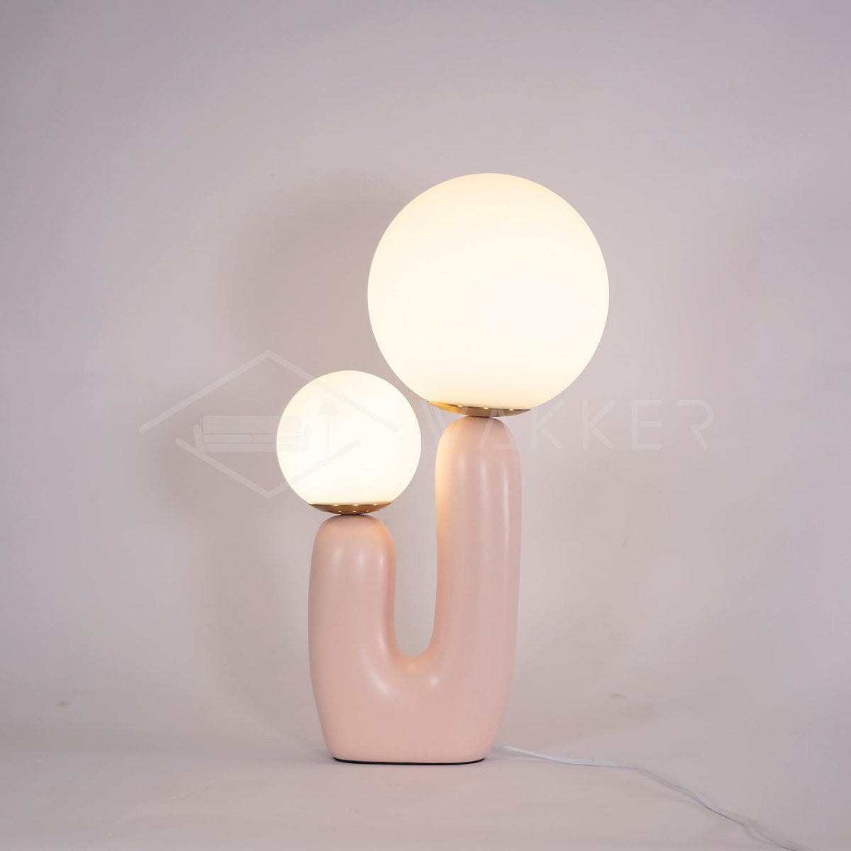 Fenix lámpara de mesa artística de resina