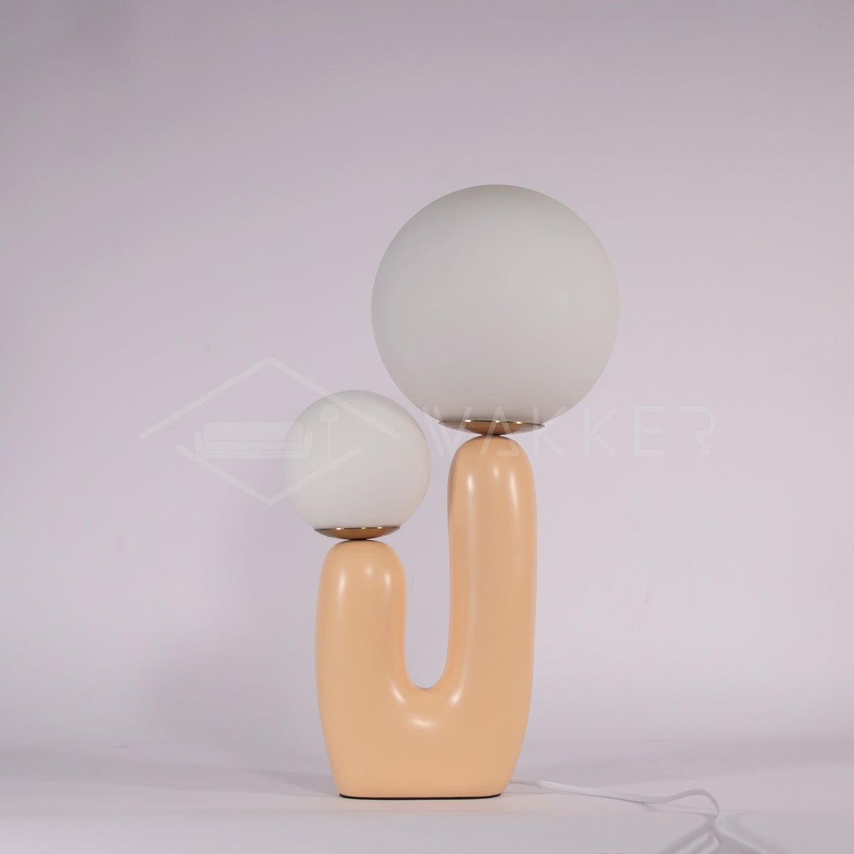 Fenix lámpara de mesa artística de resina