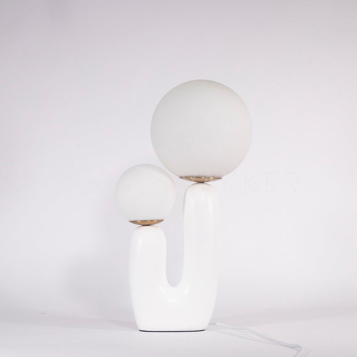 Fenix lámpara de mesa artística de resina