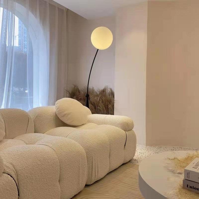 Ortalil lámpara de pie moderna arco