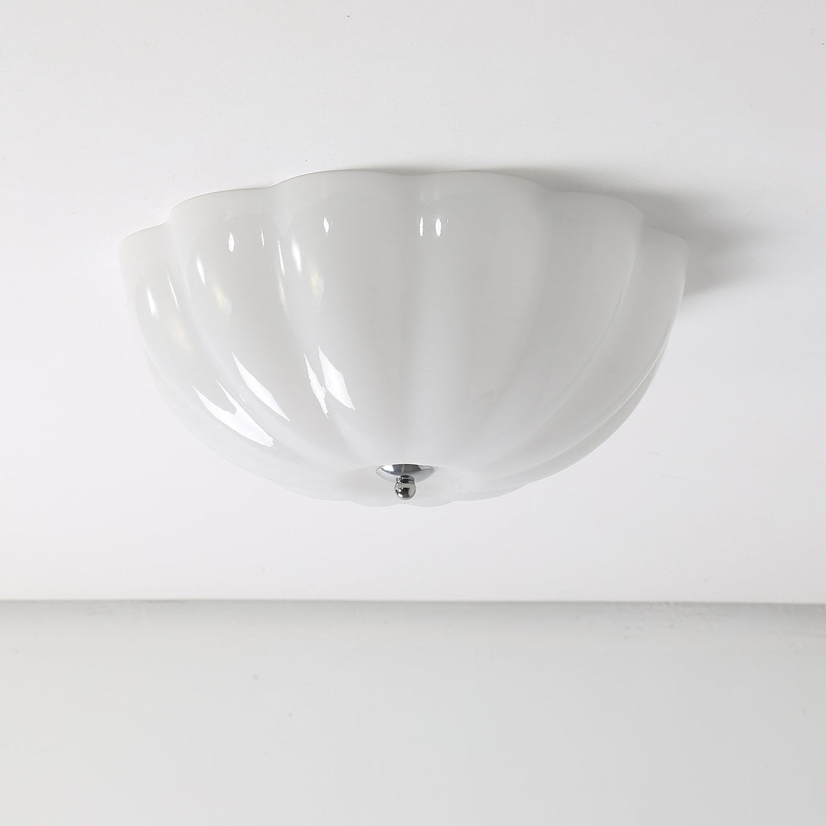 Uphaara lámpara de techo moderna minimalista con pantalla de vidrio opal