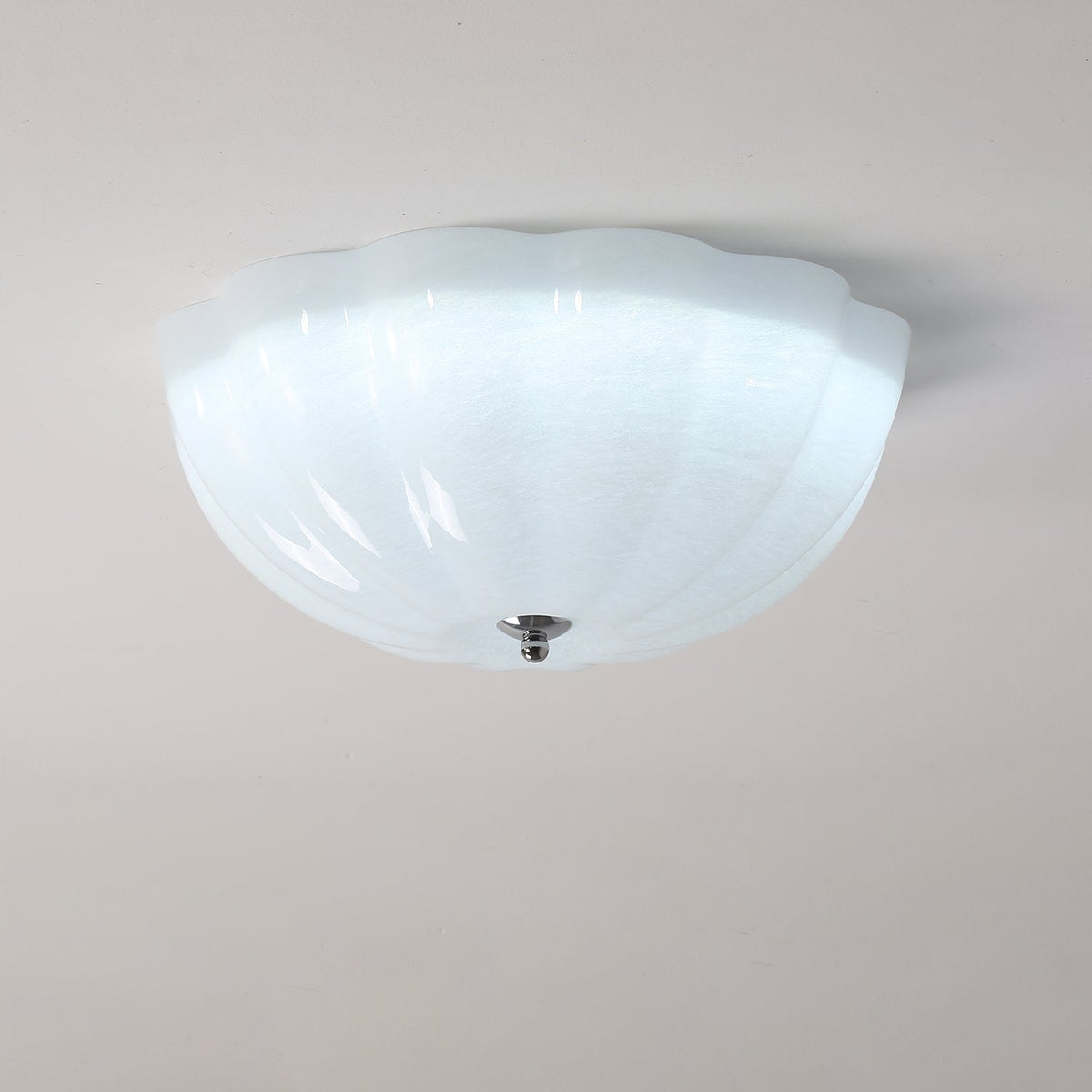 Uphaara lámpara de techo moderna minimalista con pantalla de vidrio opal
