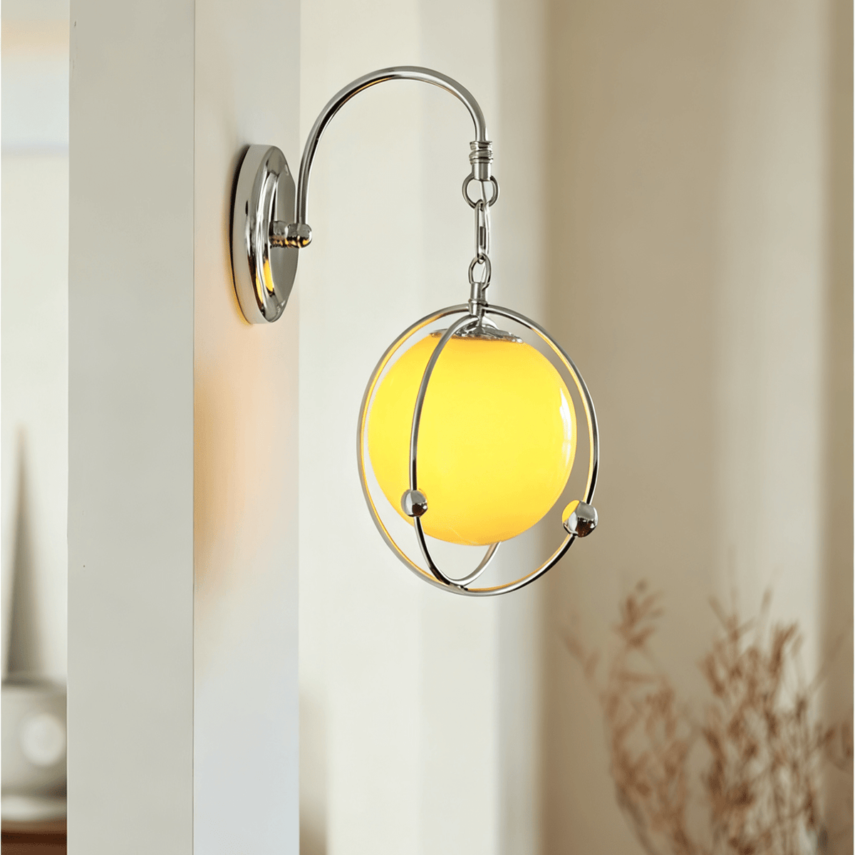 Veliselia aplique de pared Orb Cage