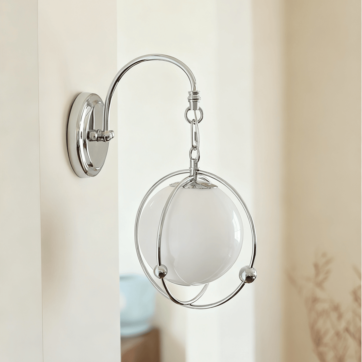 Veliselia aplique de pared Orb Cage