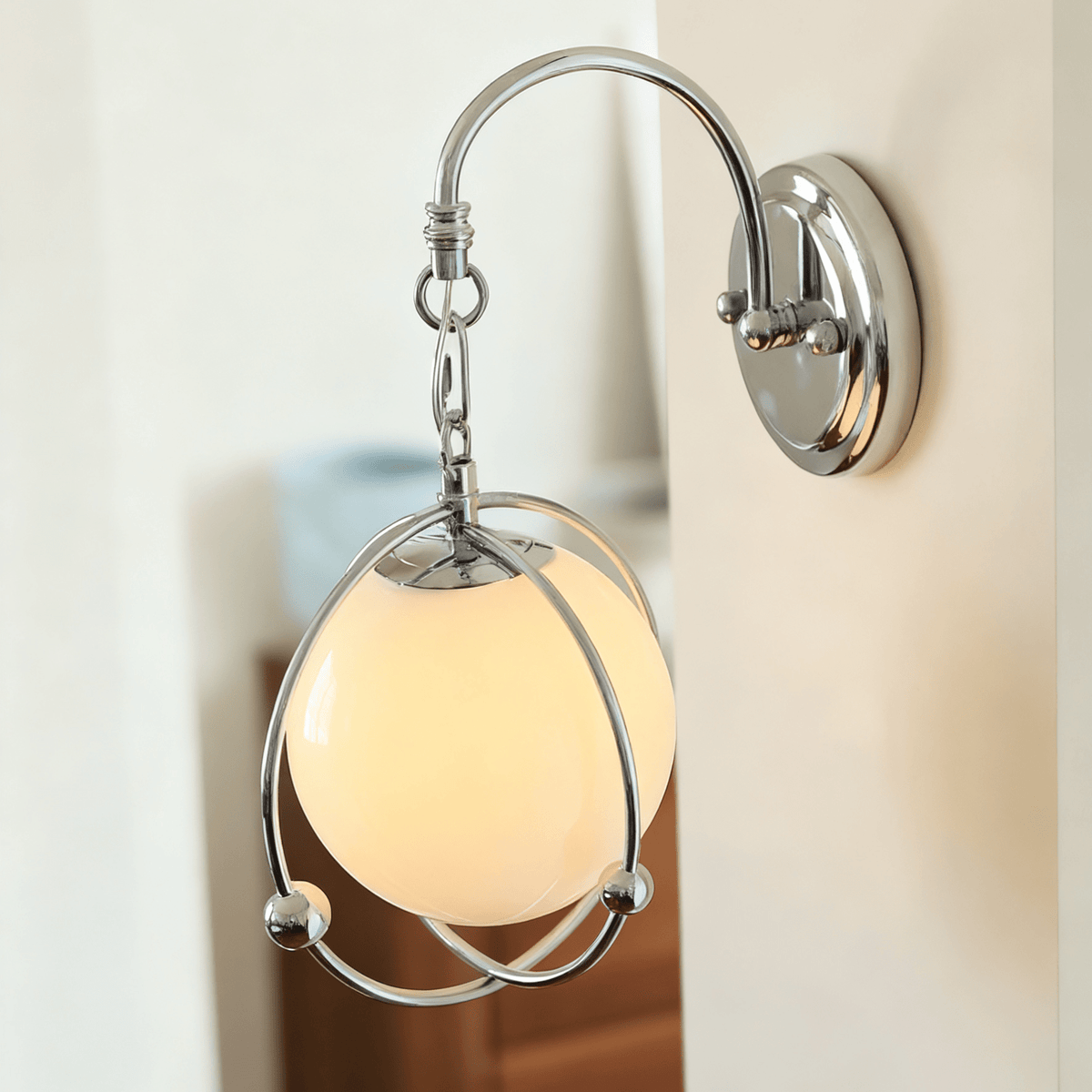 Veliselia aplique de pared Orb Cage