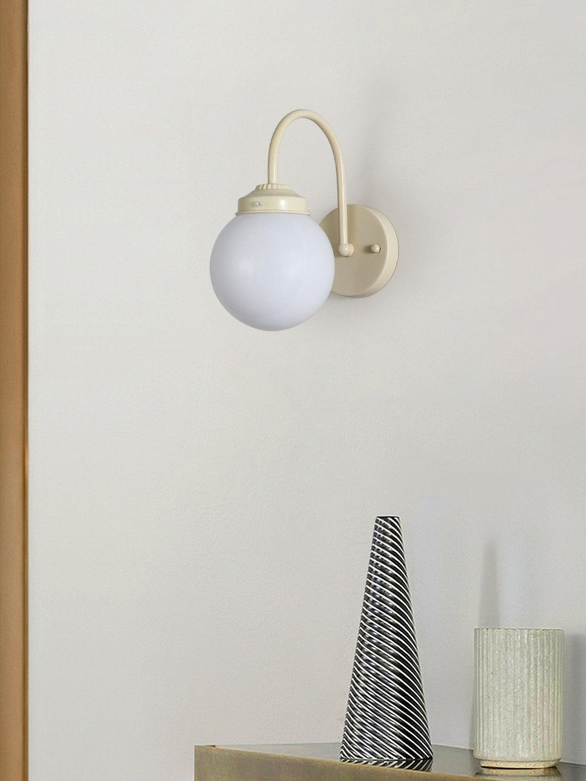 Zomareth aplique de pared Orb de superficie de vidrio