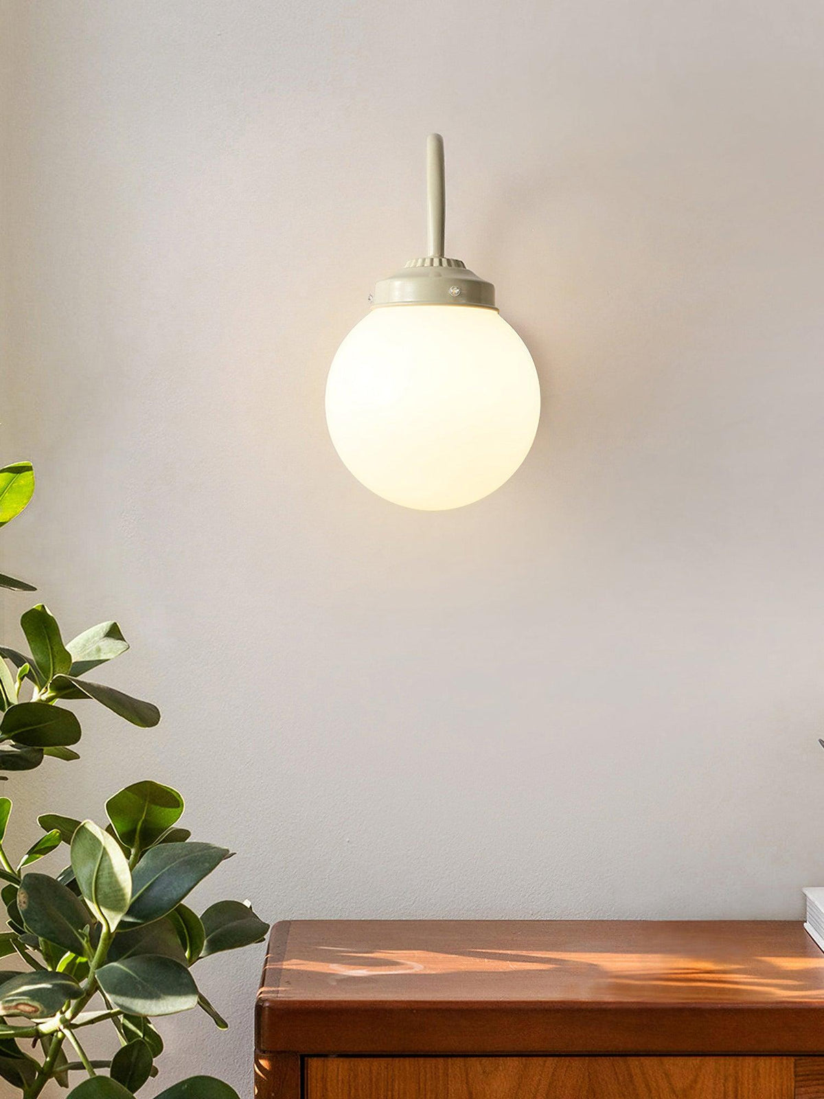 Zomareth aplique de pared Orb de superficie de vidrio