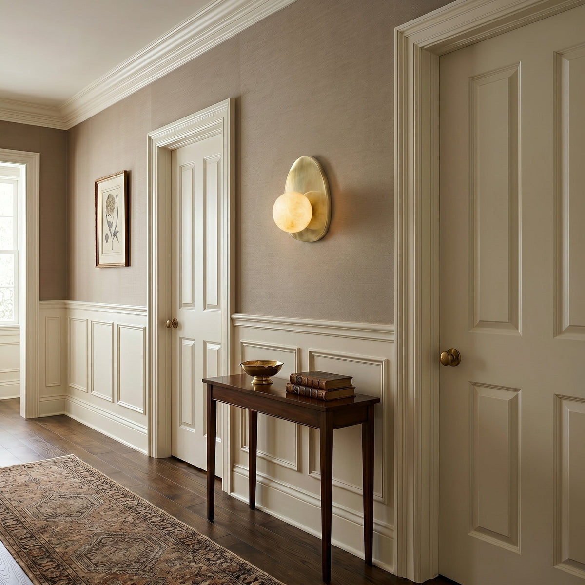 Orlisse aplique de pared alabastro