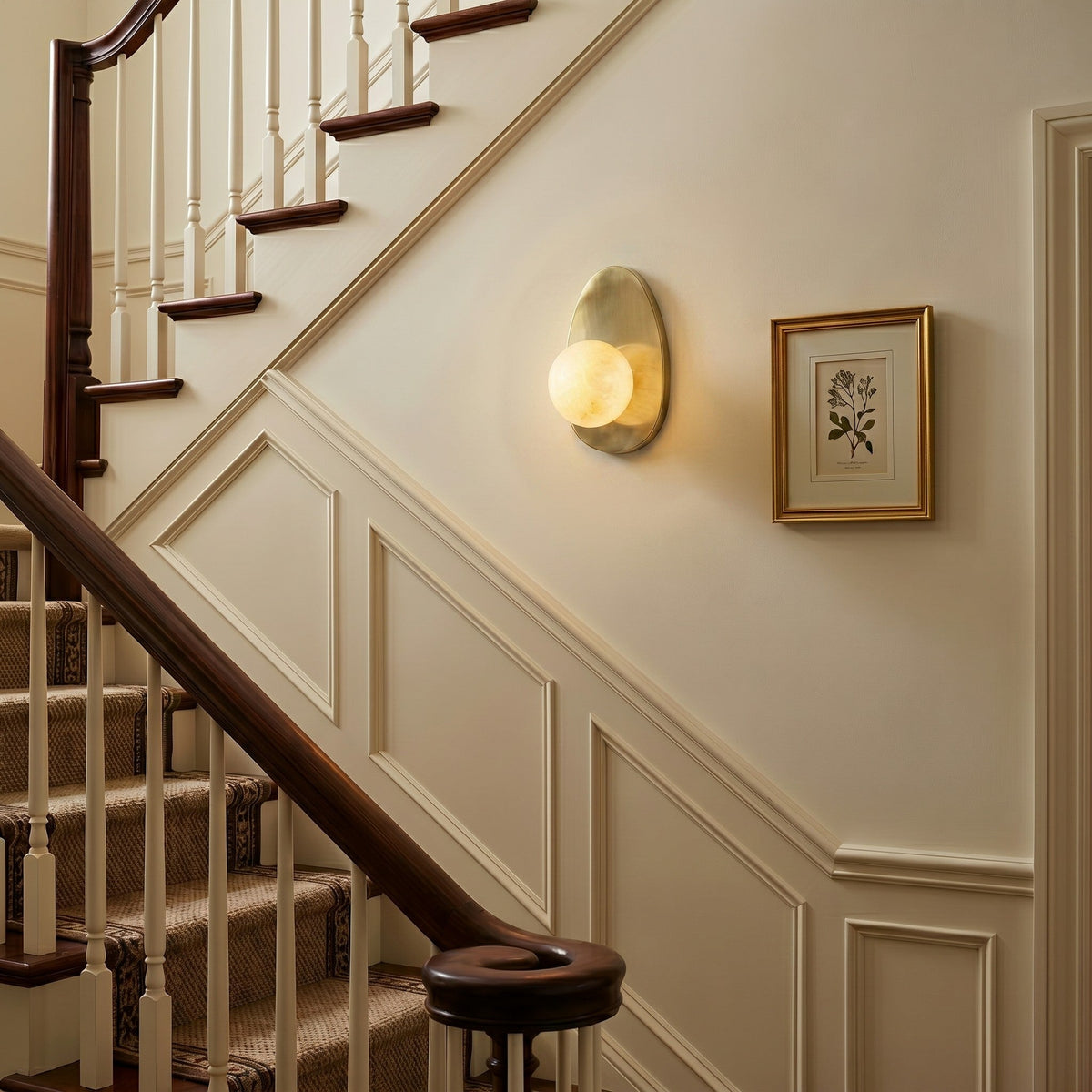 Orlisse aplique de pared alabastro