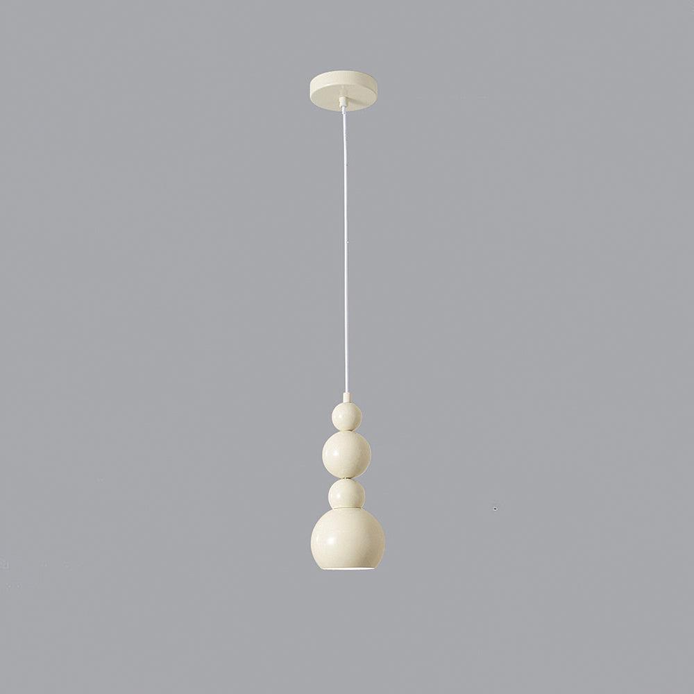 Slenao lámpara colgante beige artística