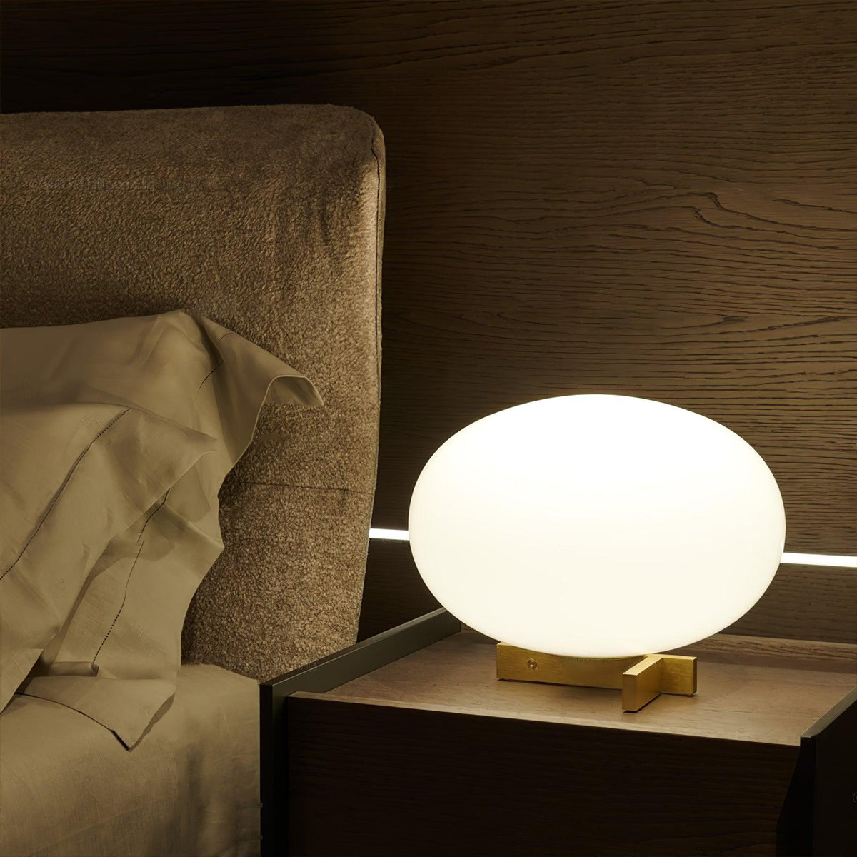 Golvin lámpara de mesa esfera orbitante