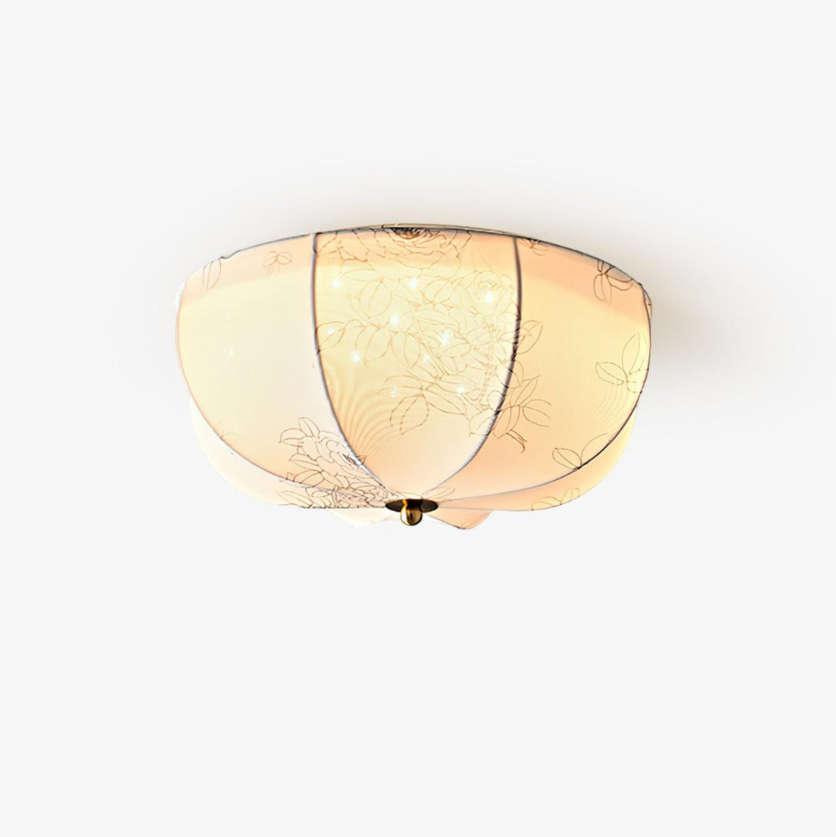 Ryls lámpara de techo Premium nórdica de tejido
