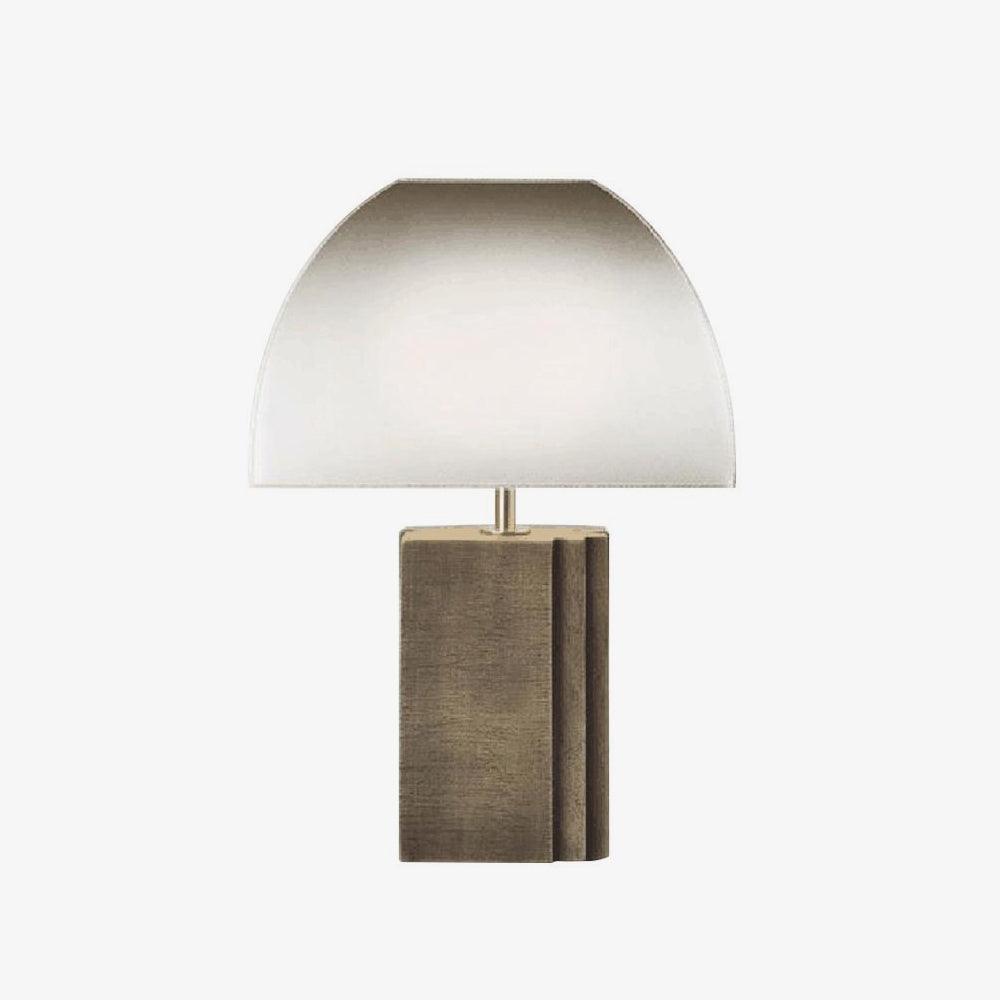 Cylo lámpara de mesa minimalista de resina
