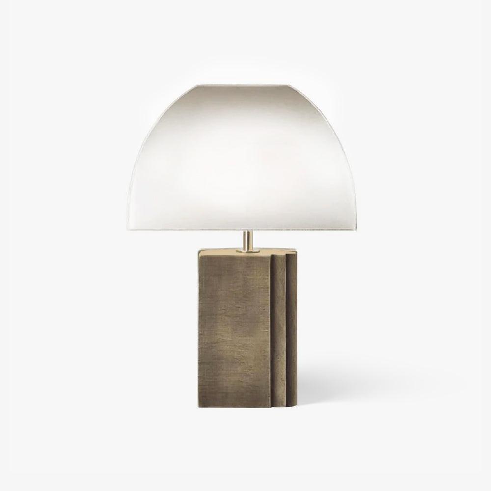 Cylo lámpara de mesa minimalista de resina