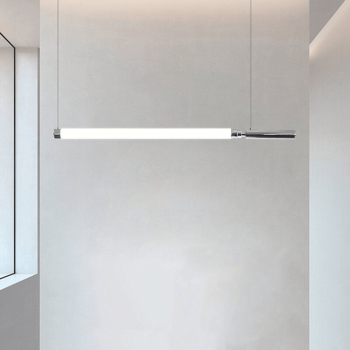 Ollaeos lámpara colgante moderna minimalista de vidrio