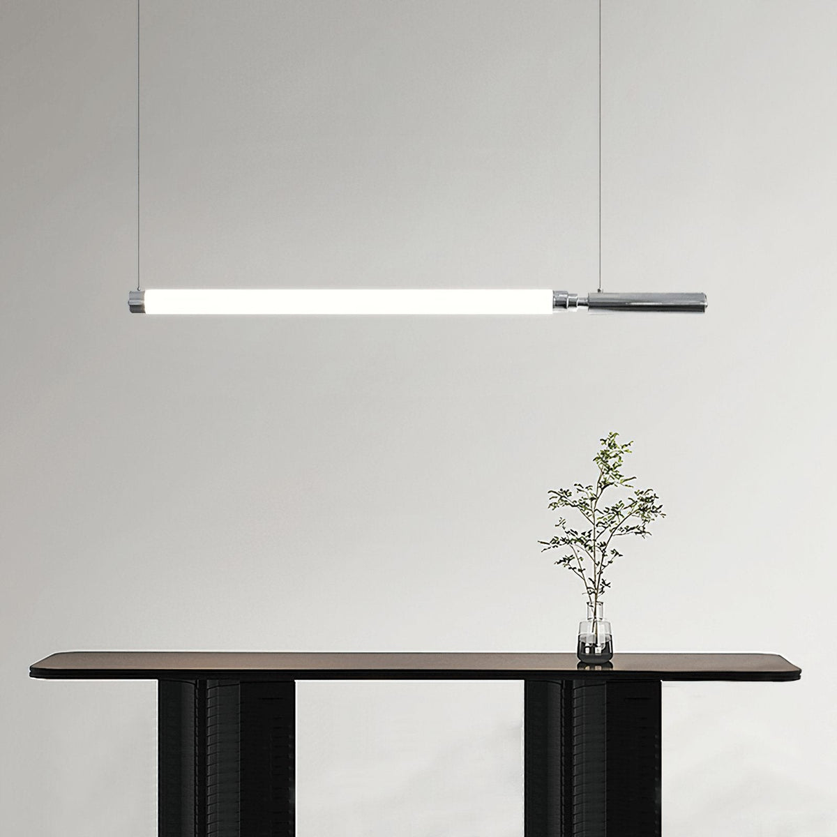 Ollaeos lámpara colgante moderna minimalista de vidrio