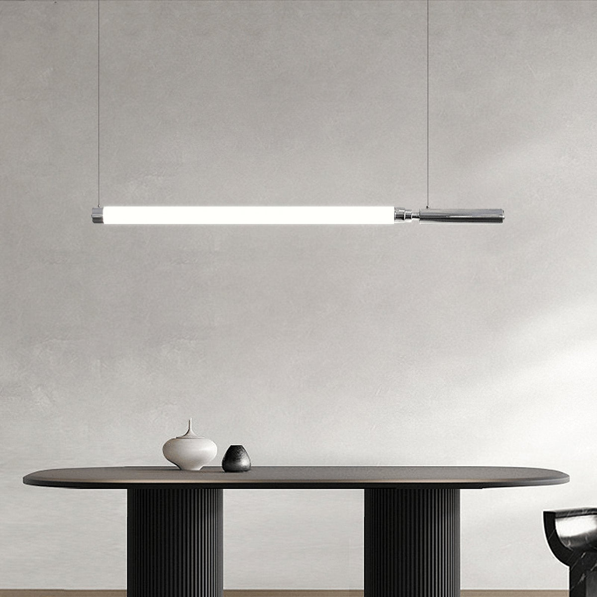 Ollaeos lámpara colgante moderna minimalista de vidrio