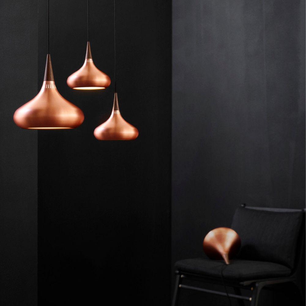 Aelorn lámpara colgante de aluminio y madera industrial