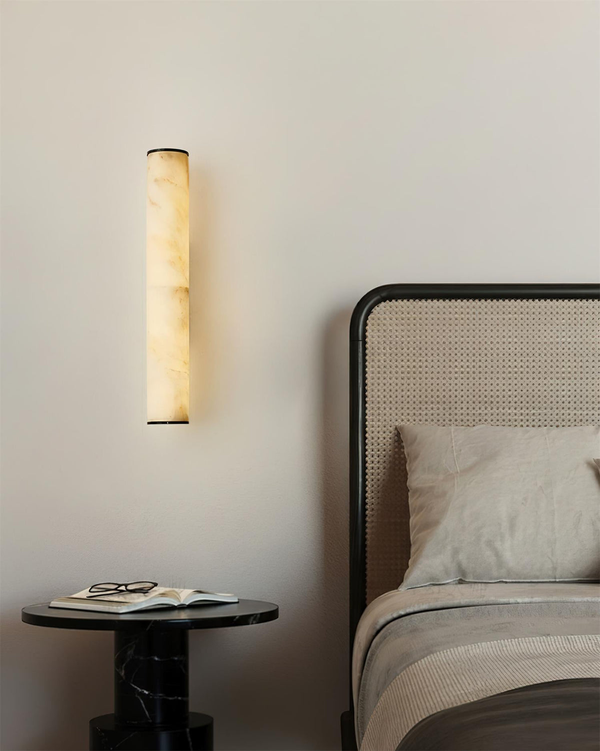 Aplique de pared de alabastro