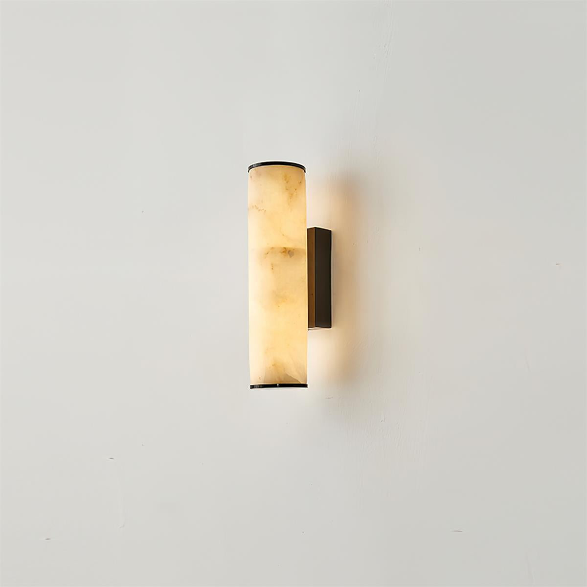 Aplique de pared de alabastro
