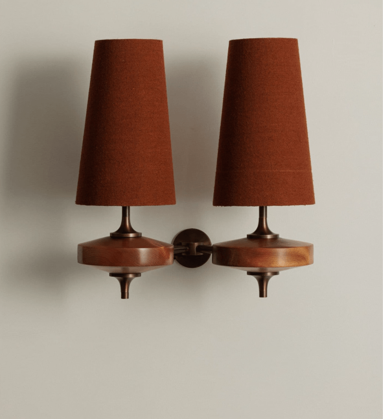 Hestin Twin pantalla aplique de pared