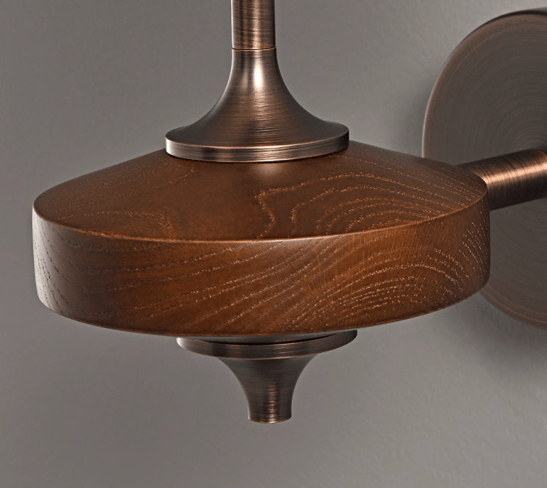 Hestin Twin pantalla aplique de pared