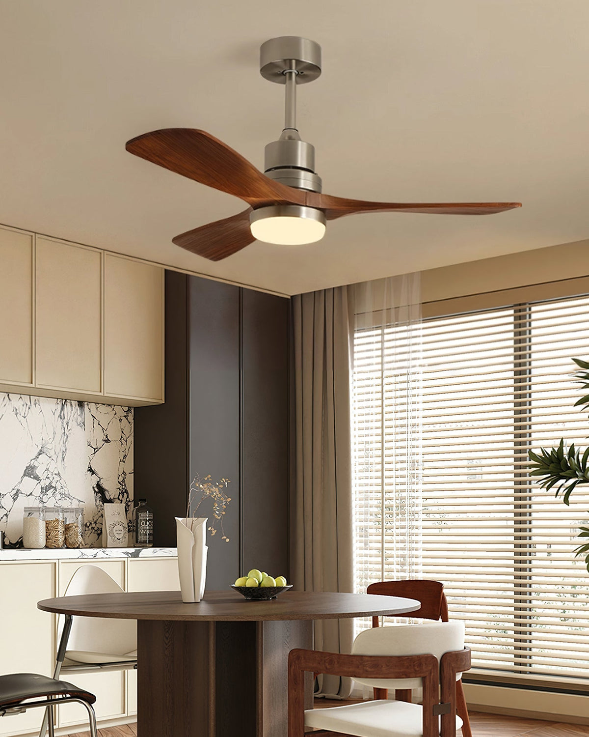 Cirivina ventilador de techo con luz Aero