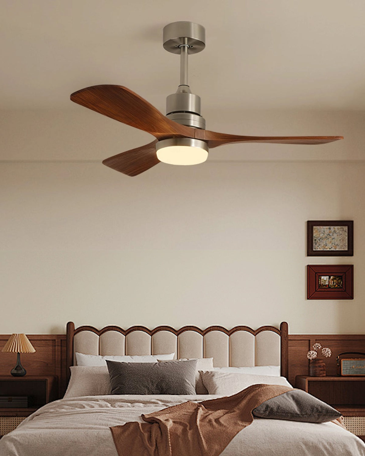 Cirivina ventilador de techo con luz Aero