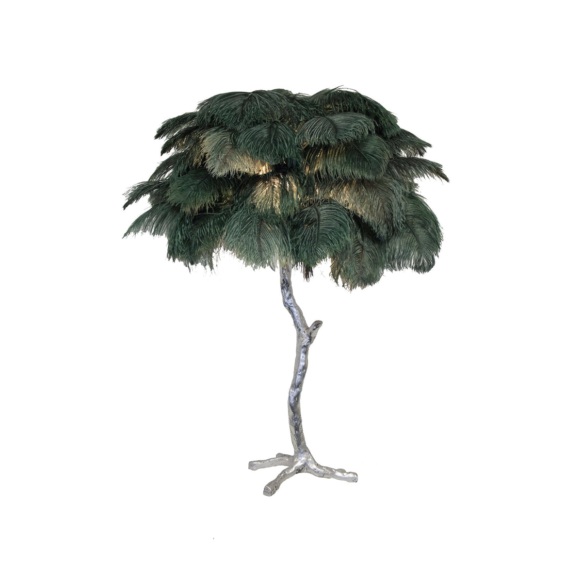 Ostrich lámpara de mesa