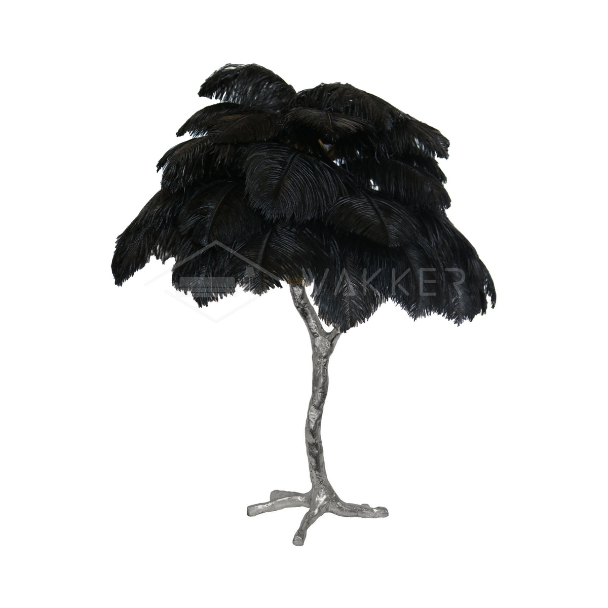 Ostrich lámpara de mesa