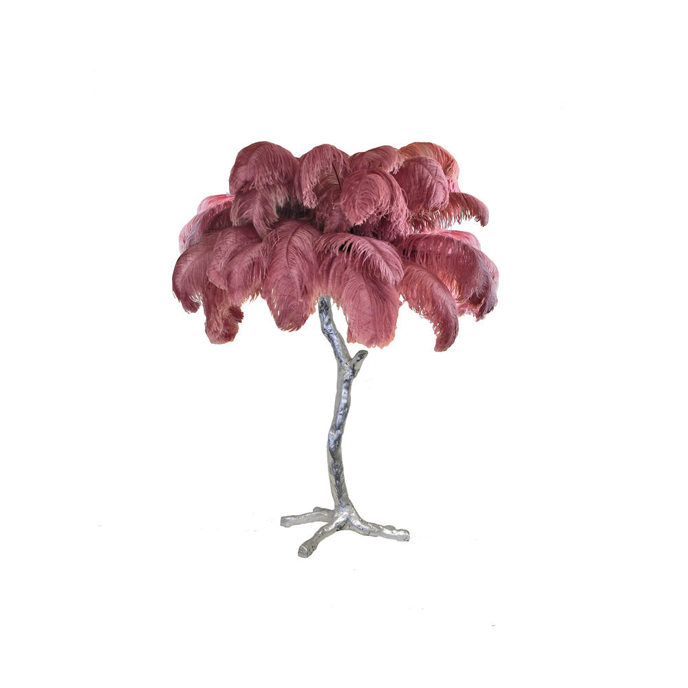 Ostrich lámpara de mesa