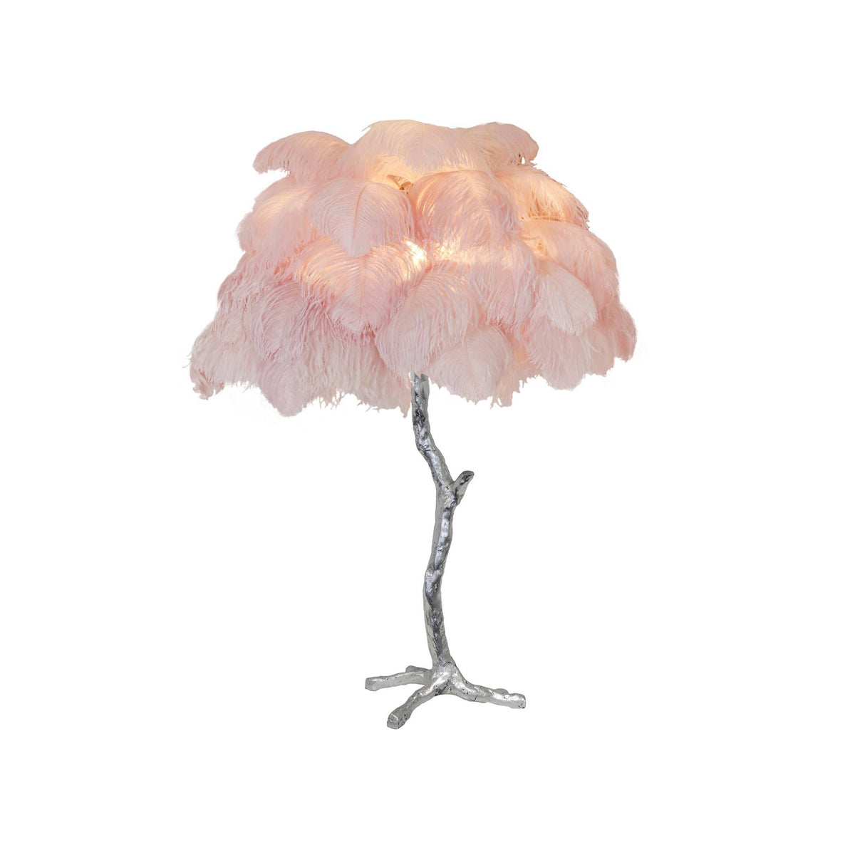 Ostrich lámpara de mesa