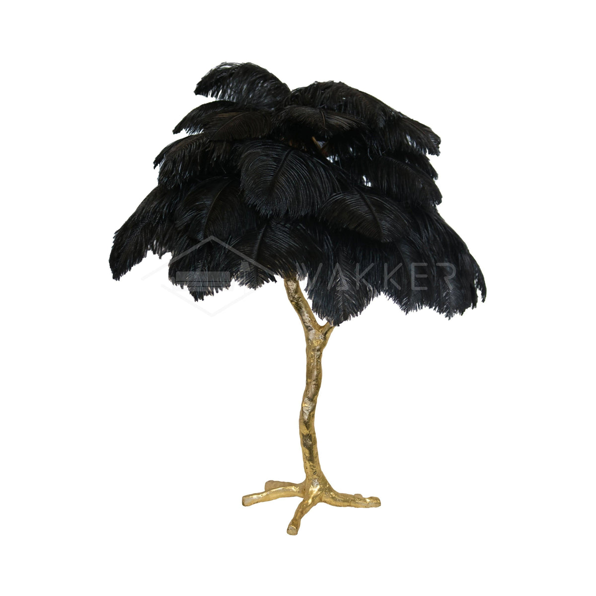 Ostrich lámpara de mesa