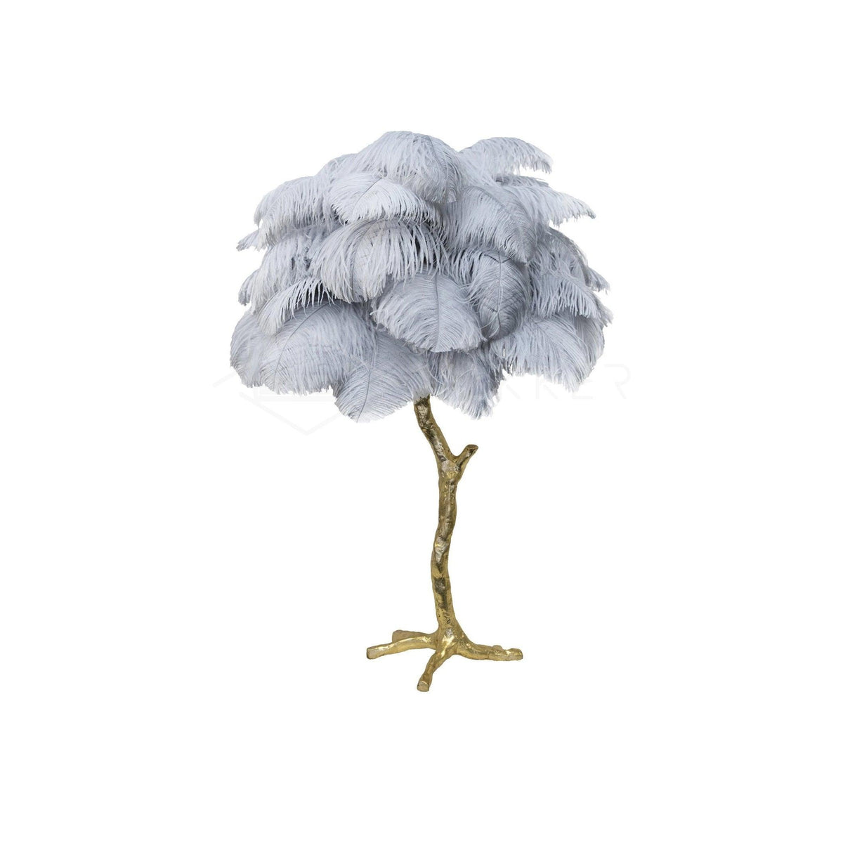 Ostrich lámpara de mesa