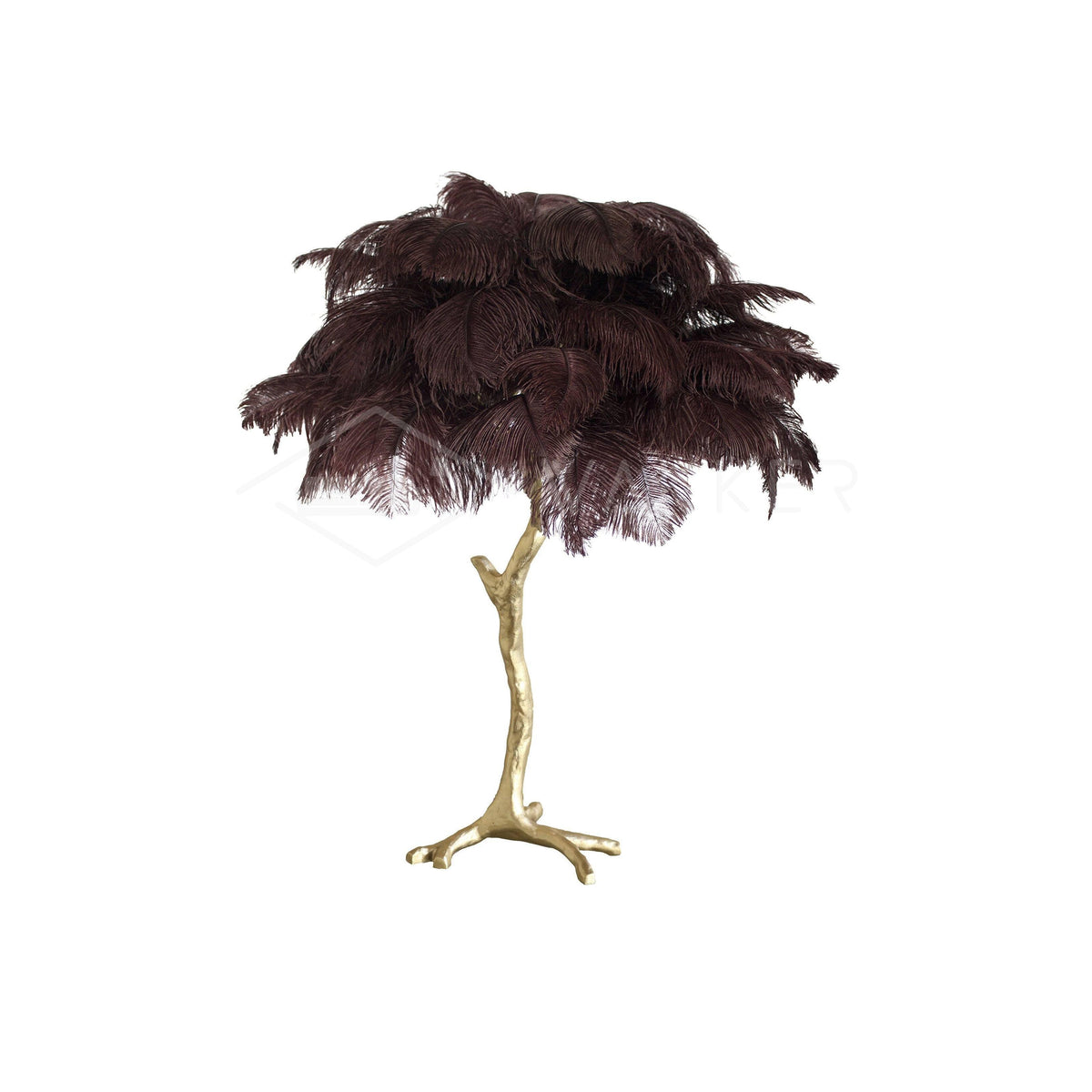 Ostrich lámpara de mesa