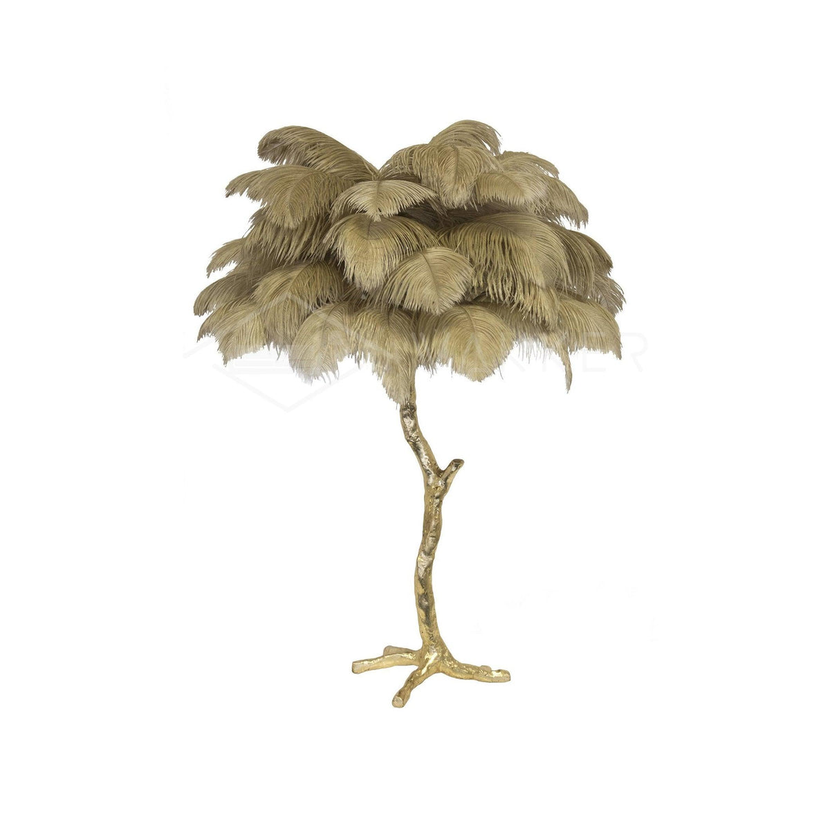 Ostrich lámpara de mesa