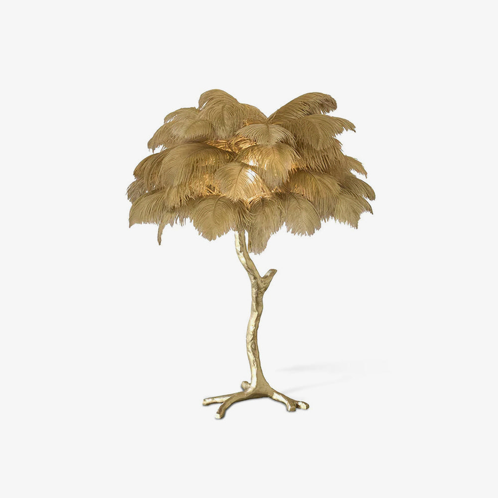 Ostrich lámpara de mesa
