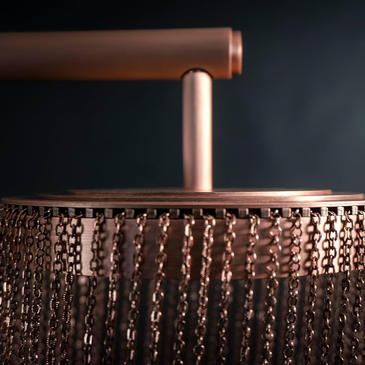 Apsht lámpara colgante de cadena de cobre escultórica moderna