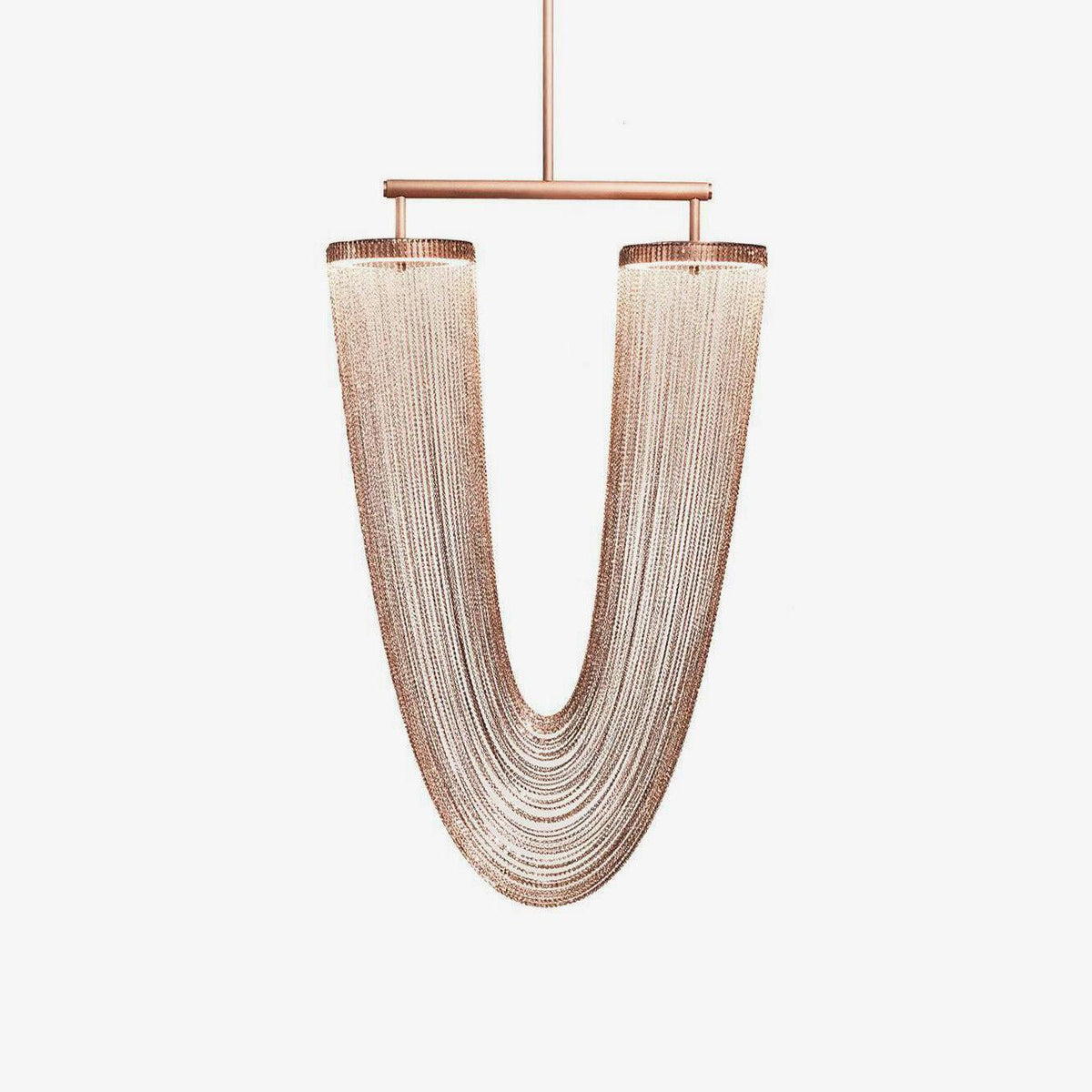 Apsht lámpara colgante de cadena de cobre escultórica moderna