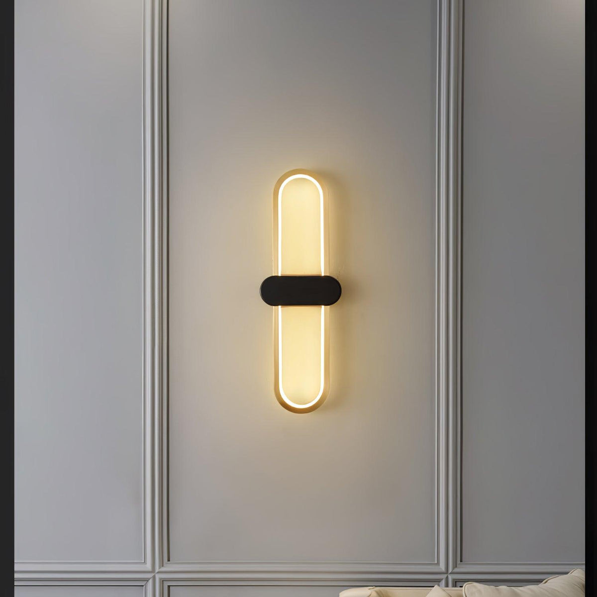 Avelon aplique de pared oval LED