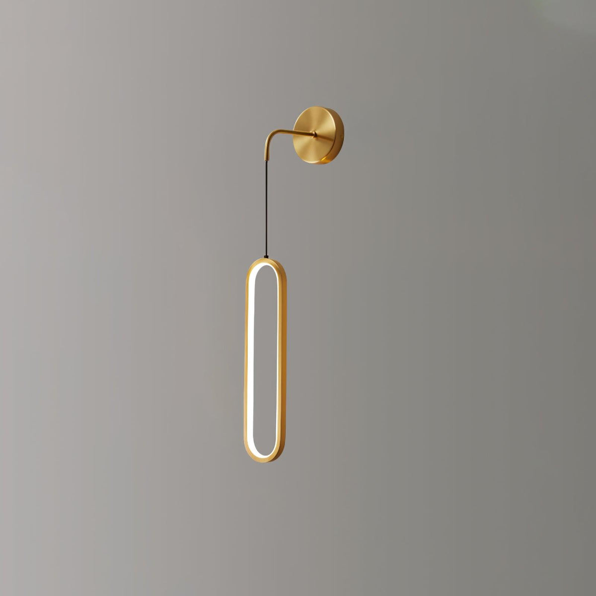 Solisenne aplique de pared LED de latón