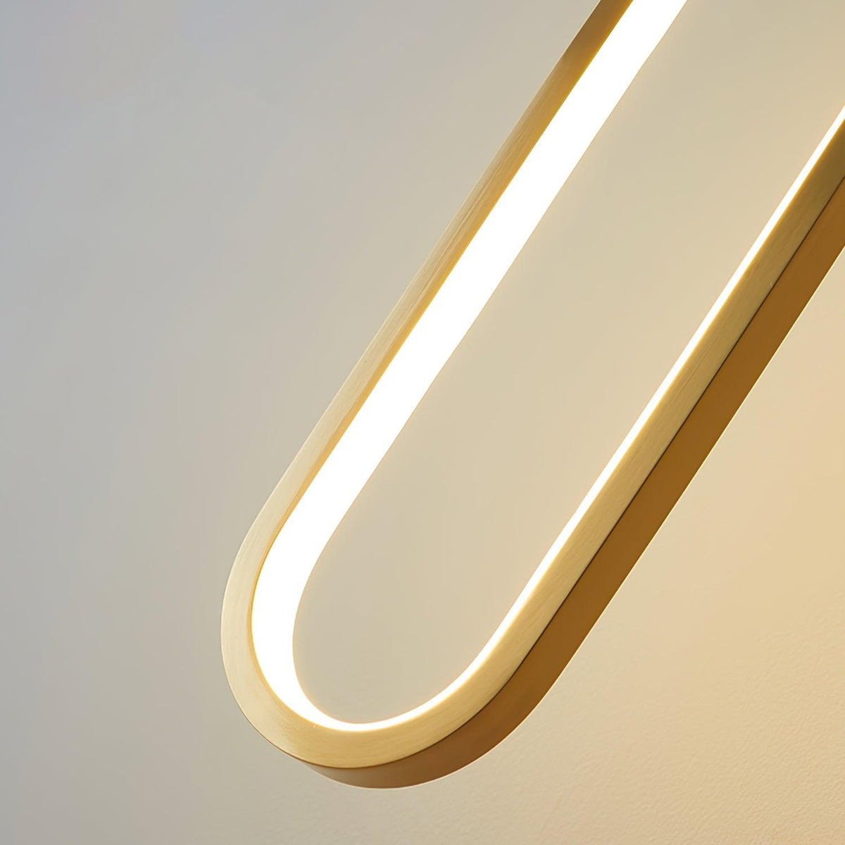 Solisenne aplique de pared LED de latón