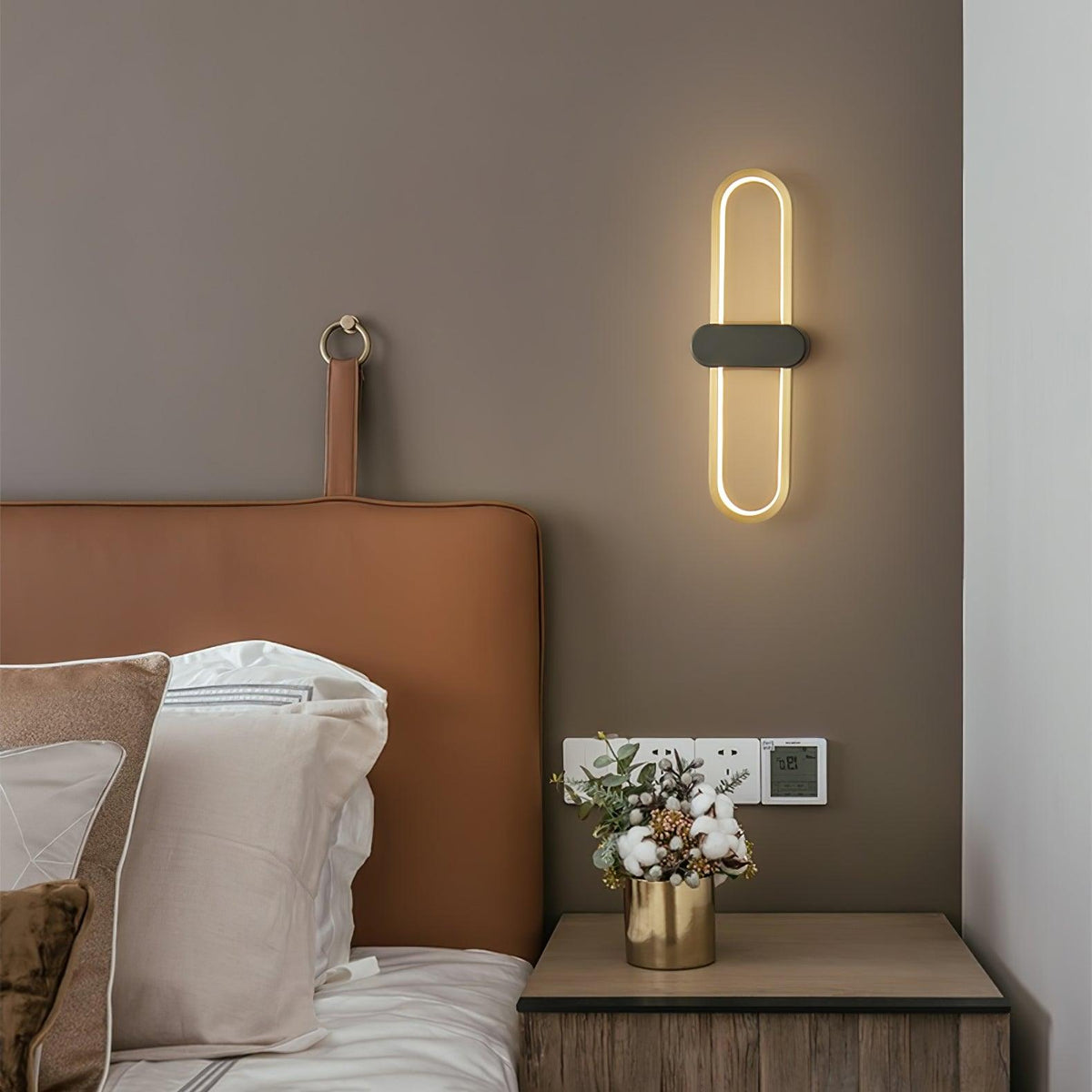 Avelon aplique de pared oval LED