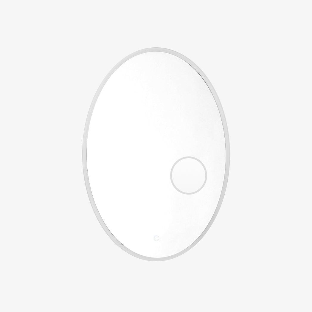 Ovariel aplique de pared oval con espejo de plástico
