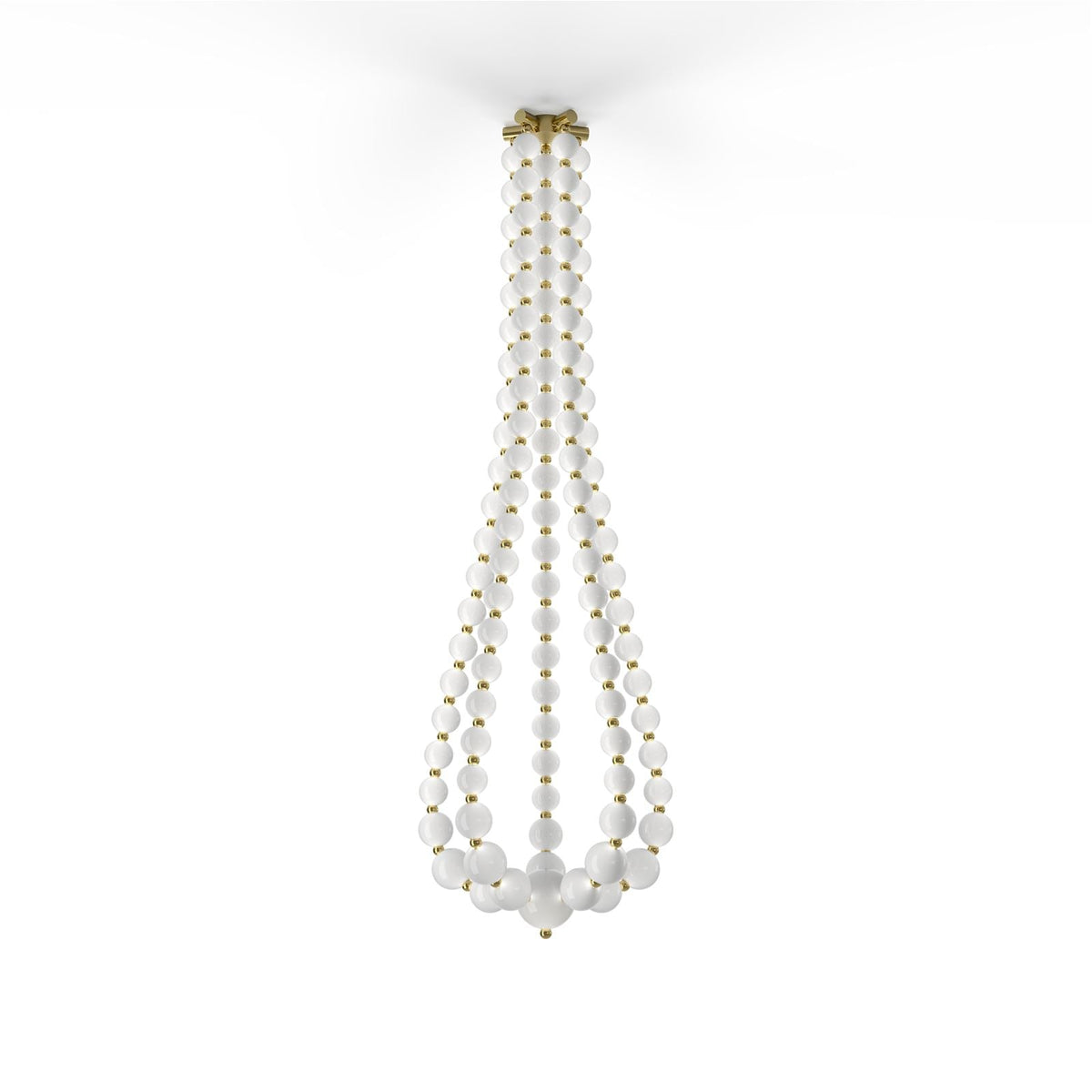Pearl lámpara de araña Symphony Grand Cascade Customize